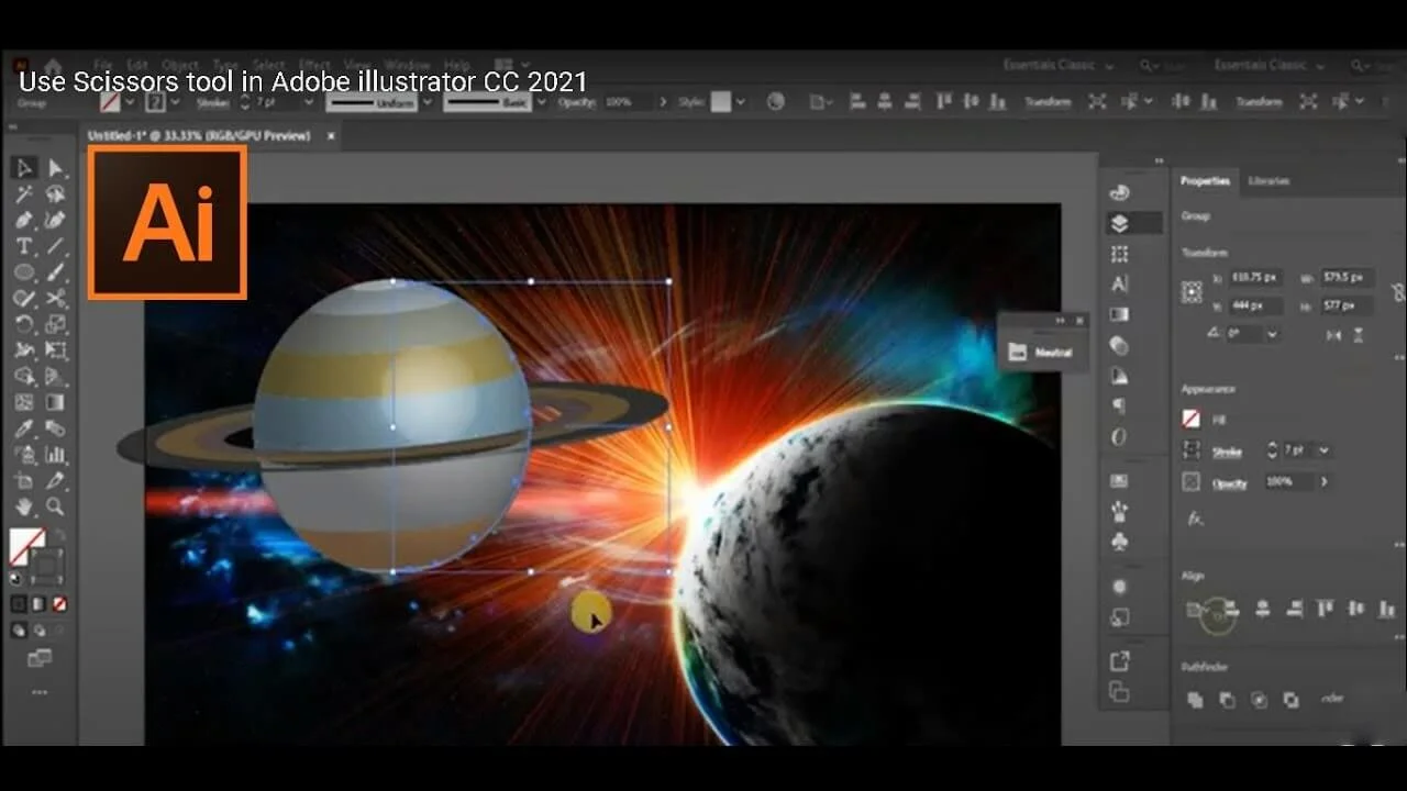 Adobe Illustrator CC 2021 Full Version Terbaru - kuyhaa screenshot