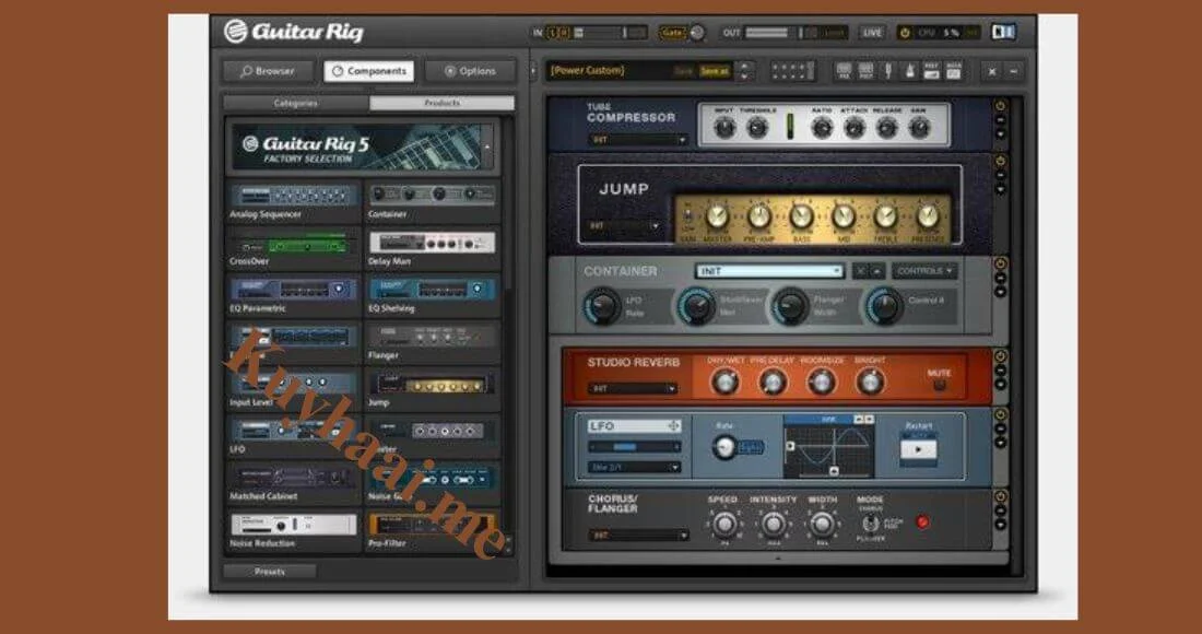 Download Guitar Rig Pro 5 Full Crack Kuyhaa screenshot
