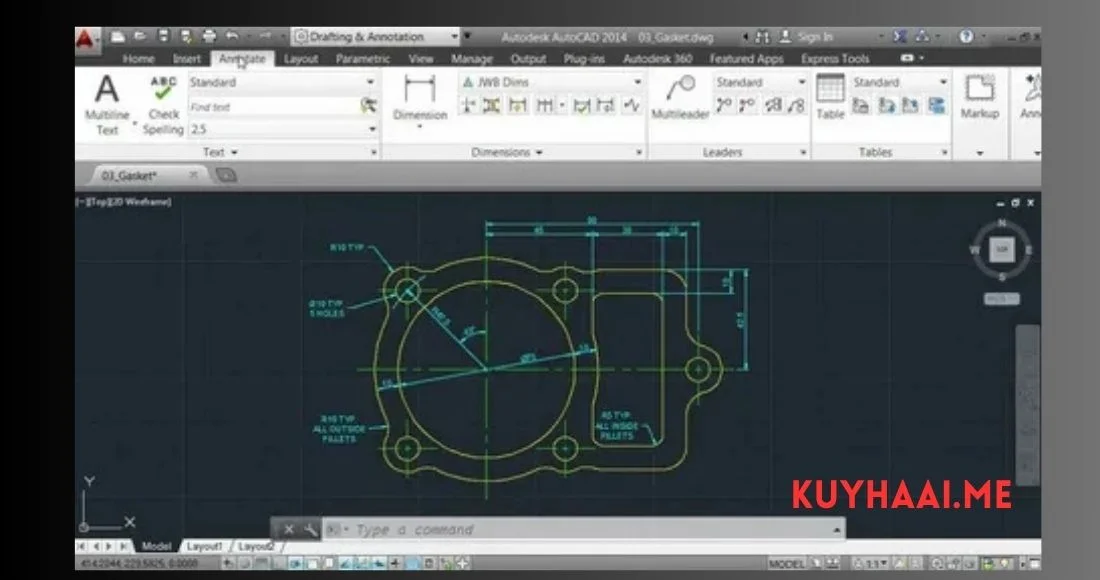 Autodesk Autocad 2014 Full Version Gratis (x64) screenshot