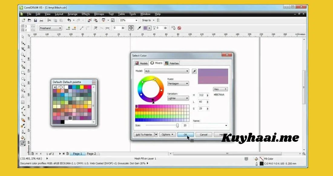 Download CorelDRAW Graphics Suite x5 Full Version - KuYhaa screenshot