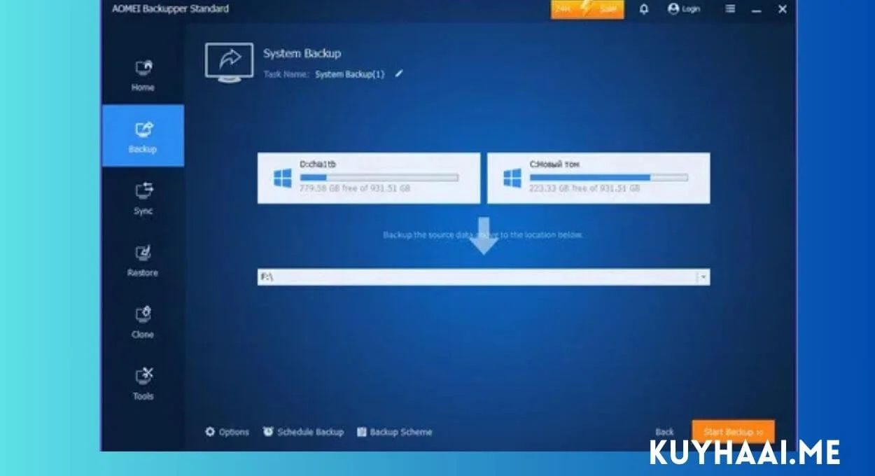 Download Aomei Backupper Technician Plus 8.2.0 Full Terbaru- Kuyhaa screenshot