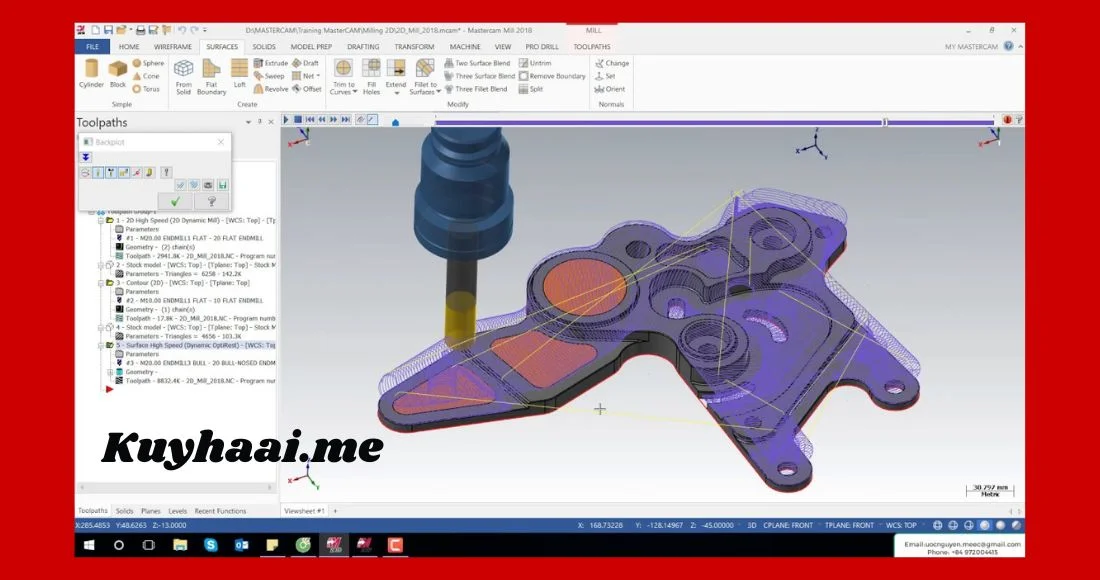 Download MasterCam 28.0.7534 Full Version Terbaru (2026) screenshot