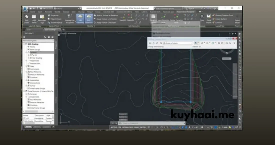 Download Autodesk AutoCAD Civil 3D 2018.1.1 Full Version-KuYhAa screenshot