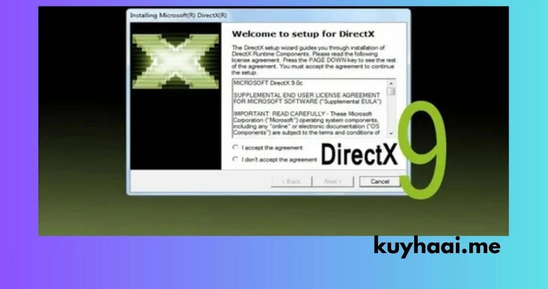 DirectX 9.0c Full Offline Setup Download for Windows PC screenshot
